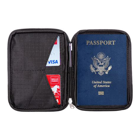 rfid blocking passport card made in usa|rfid blocking travel wallet.